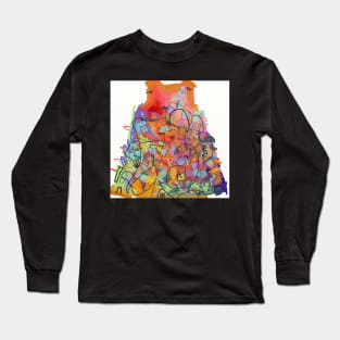 Colorful Impression Long Sleeve T-Shirt